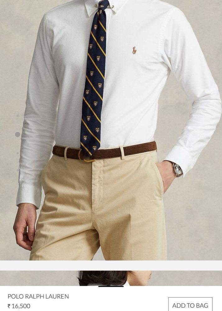 Ralph Lauren 🐎White Oxford Shirt