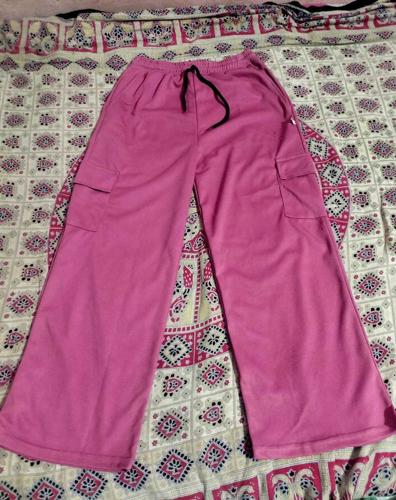 Pink Cargo Pants
