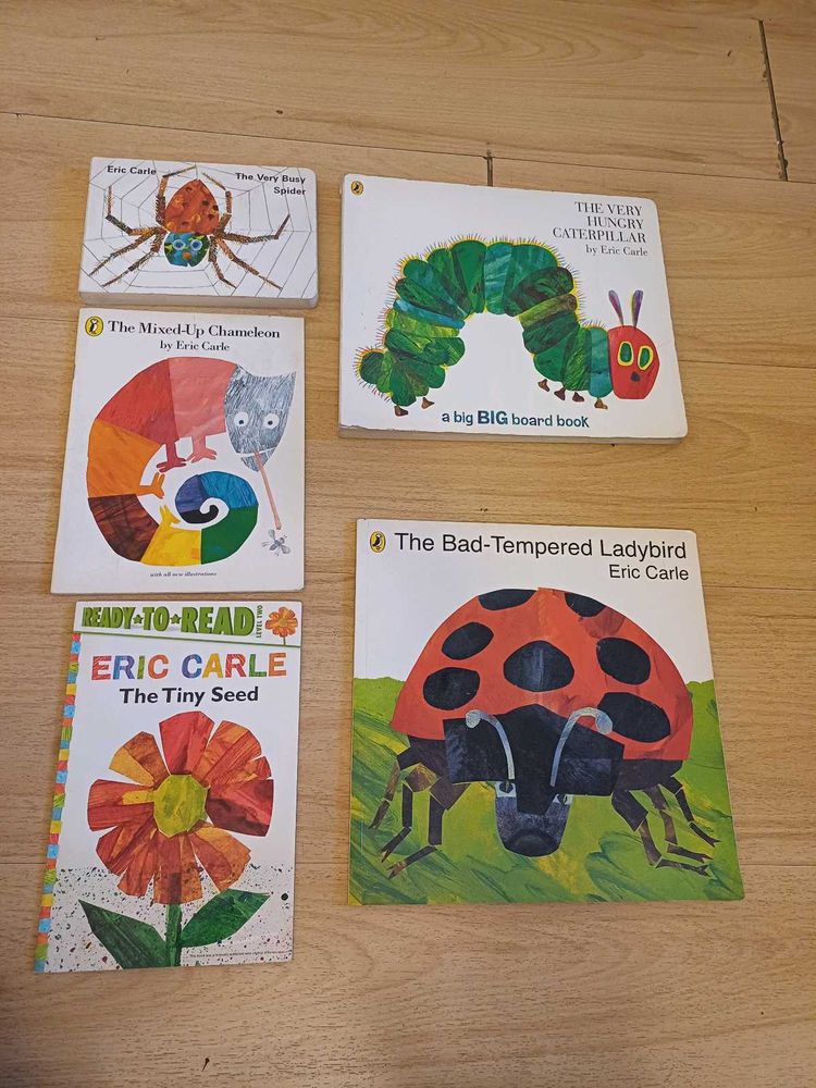 Set of 5 Eric Carle New Books