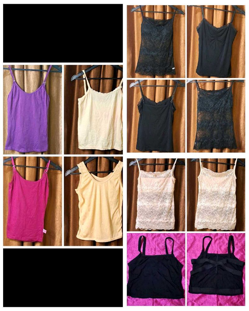 Combo Of 8 Tank Tops Size 36 inches