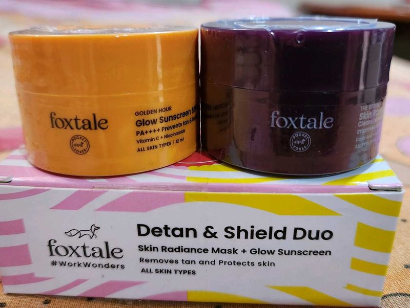 Foxtale Detan &amp; Sheild Duo