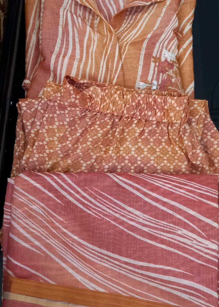 Co-ords Set With Dupatta