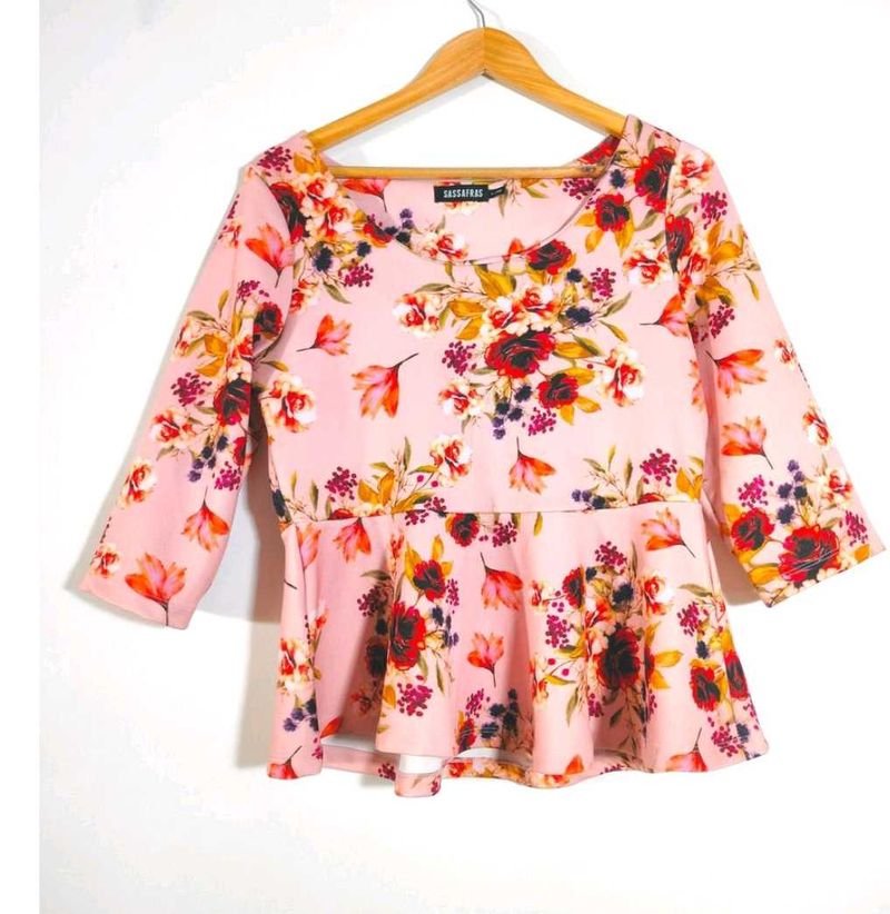 Sassafras Peplum Top