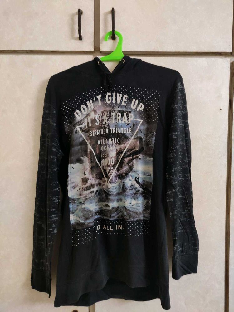 Graphic Print Hoodie
