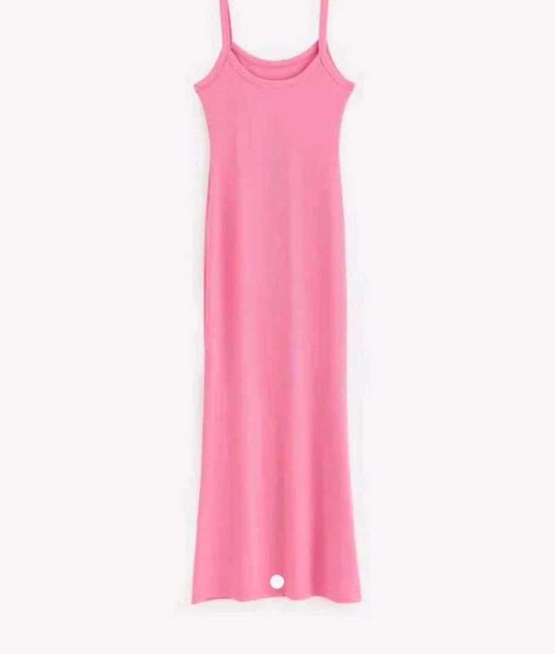Pink Slip Dress
