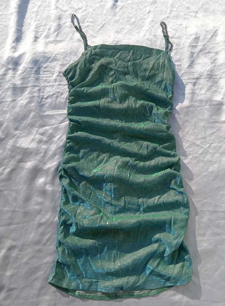 Urbanic Blue Slip Dress