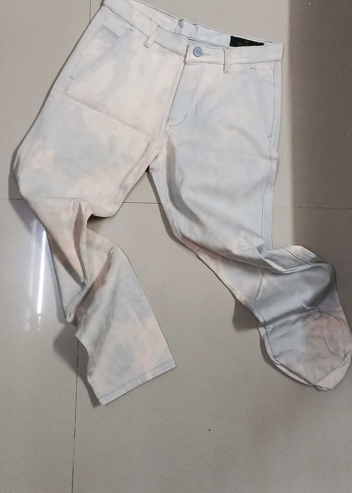 Colour Splash White callibri Jeans