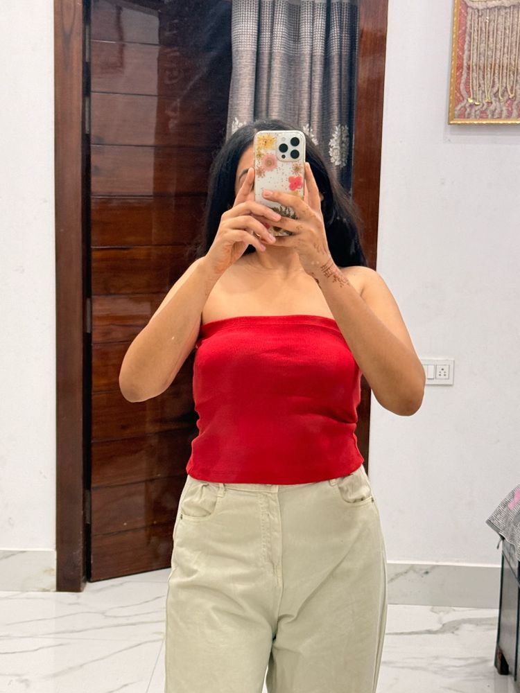 red tube top