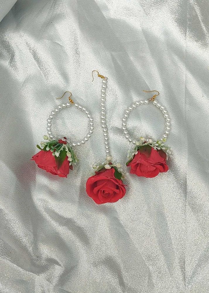 Floral Jewellery Set