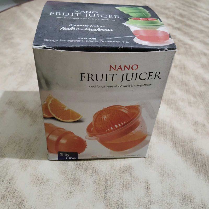 Nano Fruit Juicer - New in Box!
