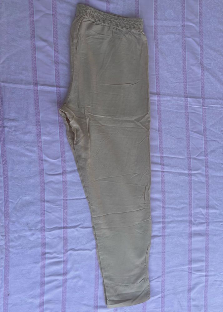 Go Colors Cream Pant