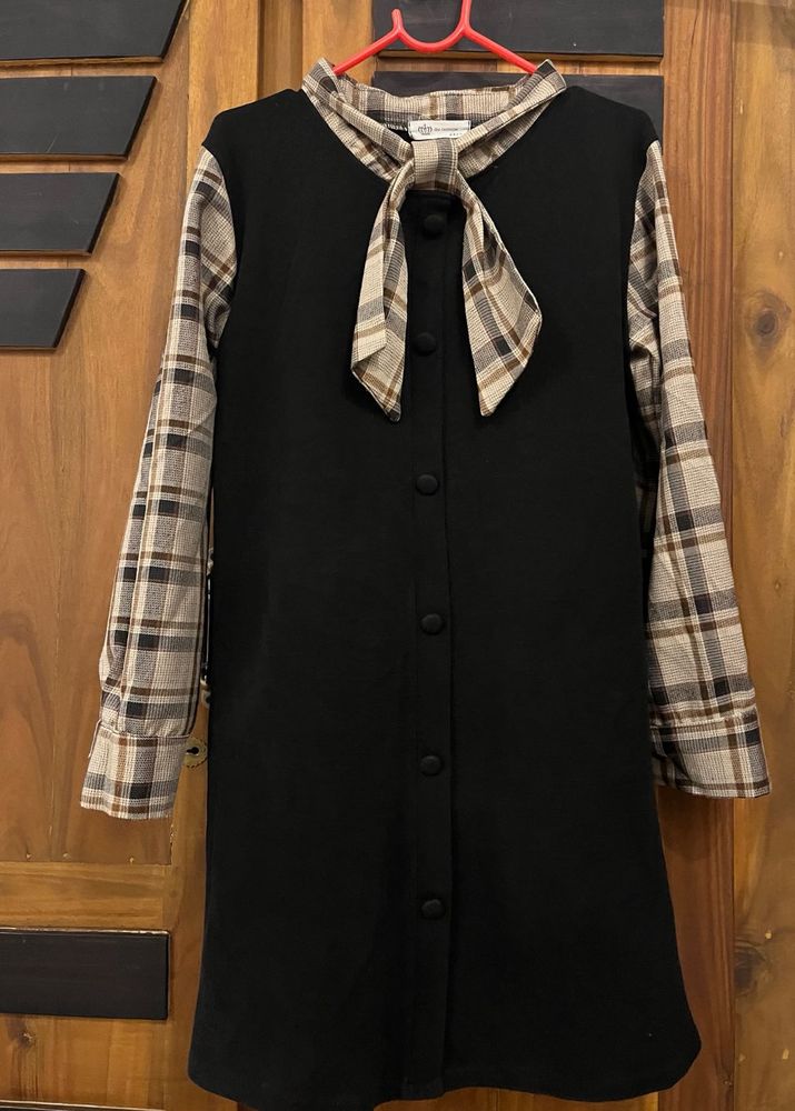 Vintage Style Black Dress