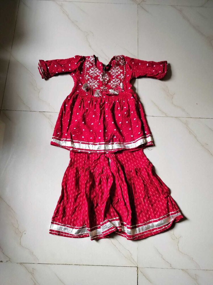 Sharara Set For 3-5 Year Old