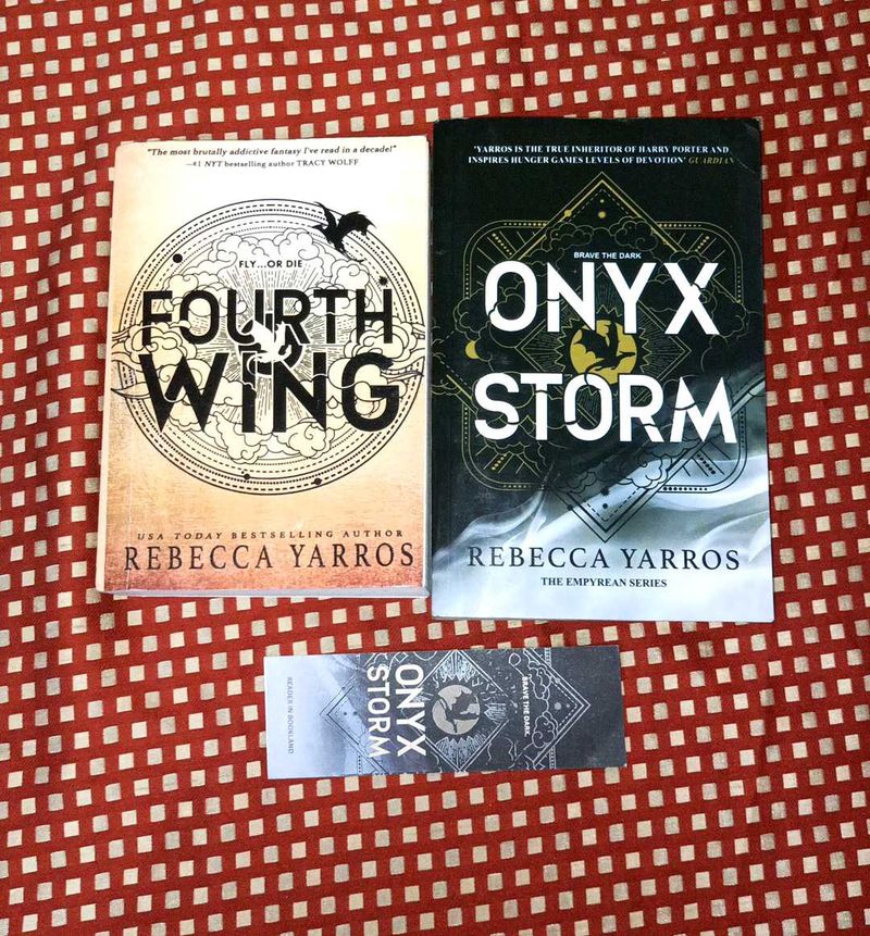 Fourth Wing &amp; Onyx Storm by Rebecca Yarros