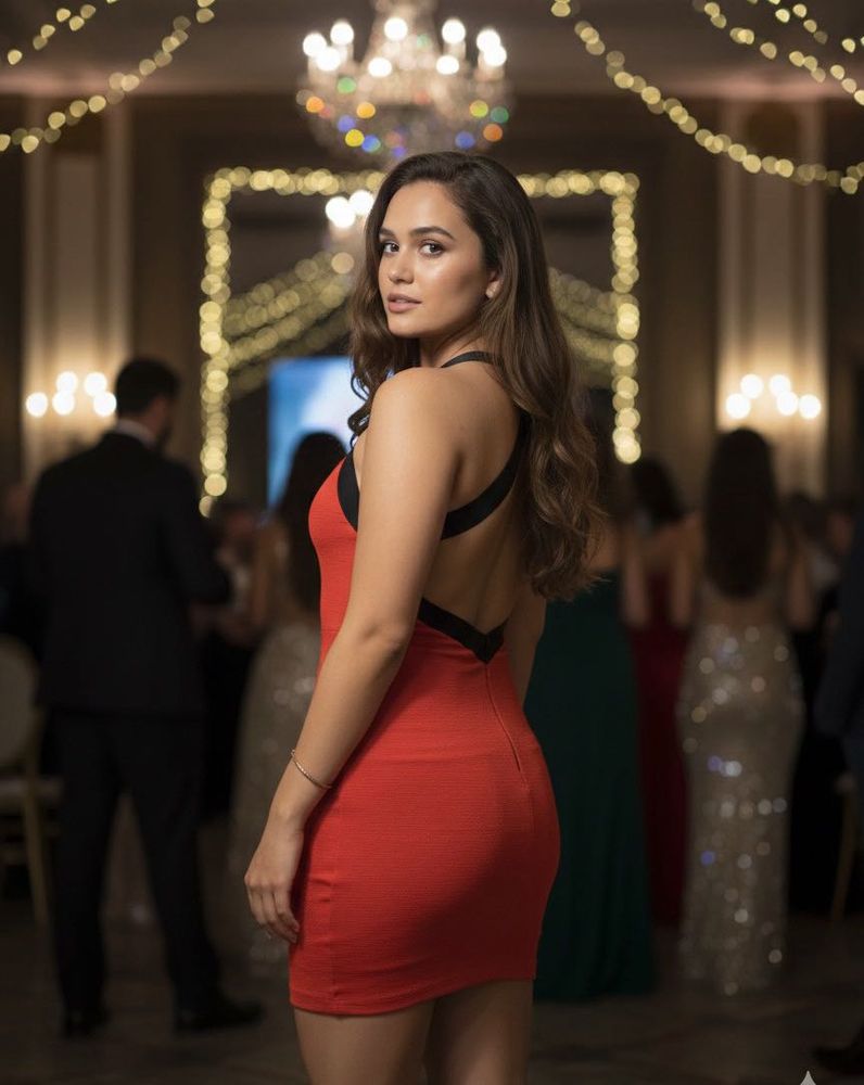 Red Bodycon Mini Dress