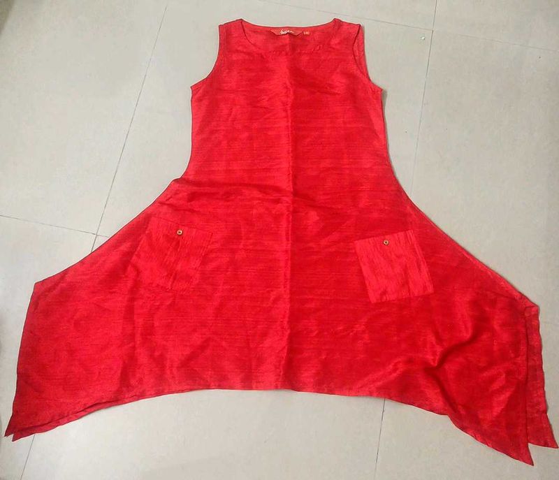 Red Casual kurti