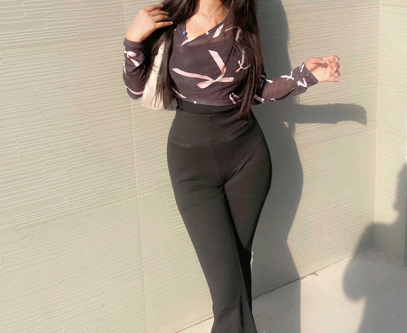 Stylish Sheer Top