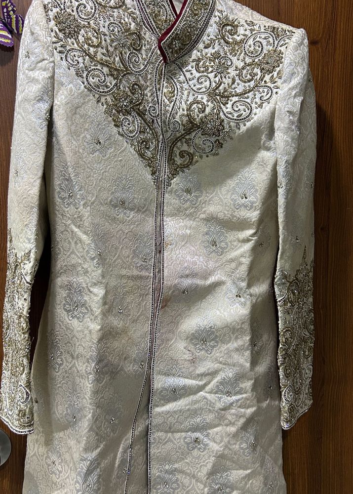 Elegant Embroidered Sherwani
