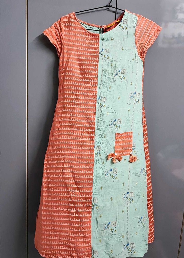 Ateesa Colourblock Kurti
