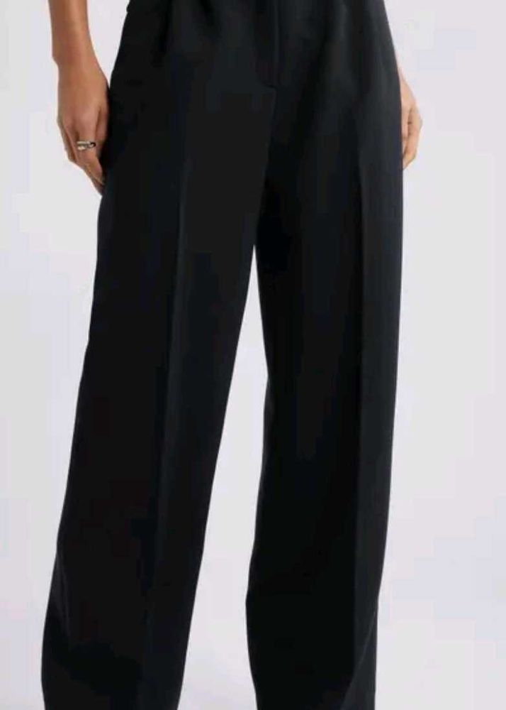 Black Casual Trousers/ Pants