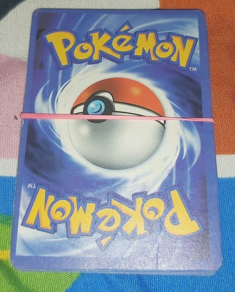 5 rare Pokemon Cards