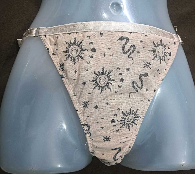Celestial Print Thong Panty🖤