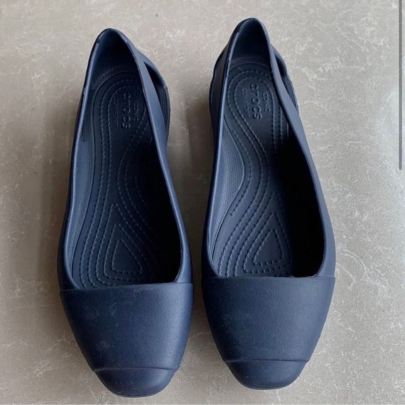 Crocs Peep Toe Ballerinas