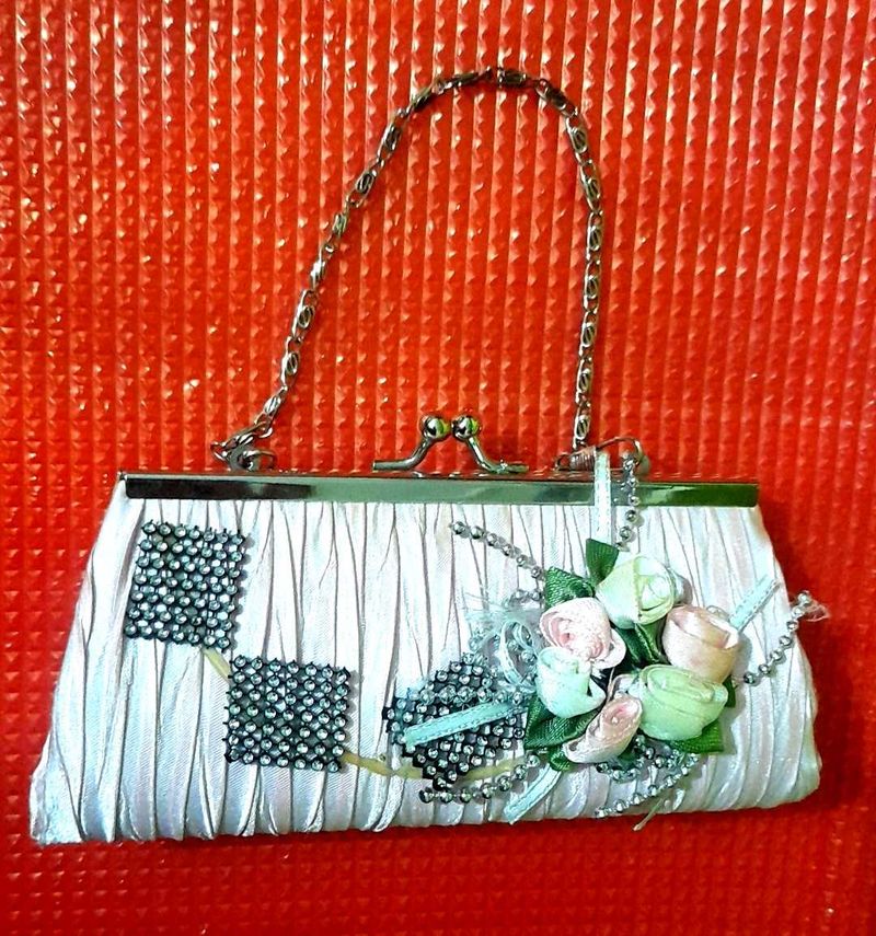 🎀Elegant Floral Evening Bag