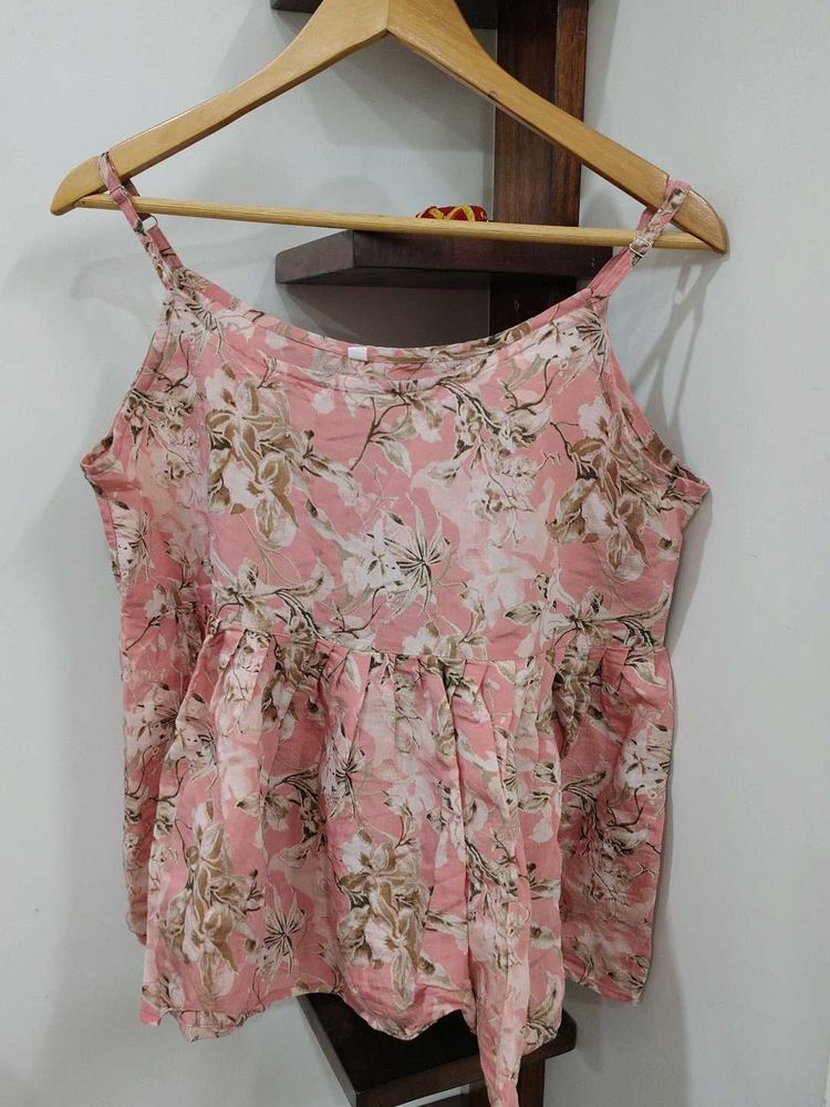 Floral Print Cami Top