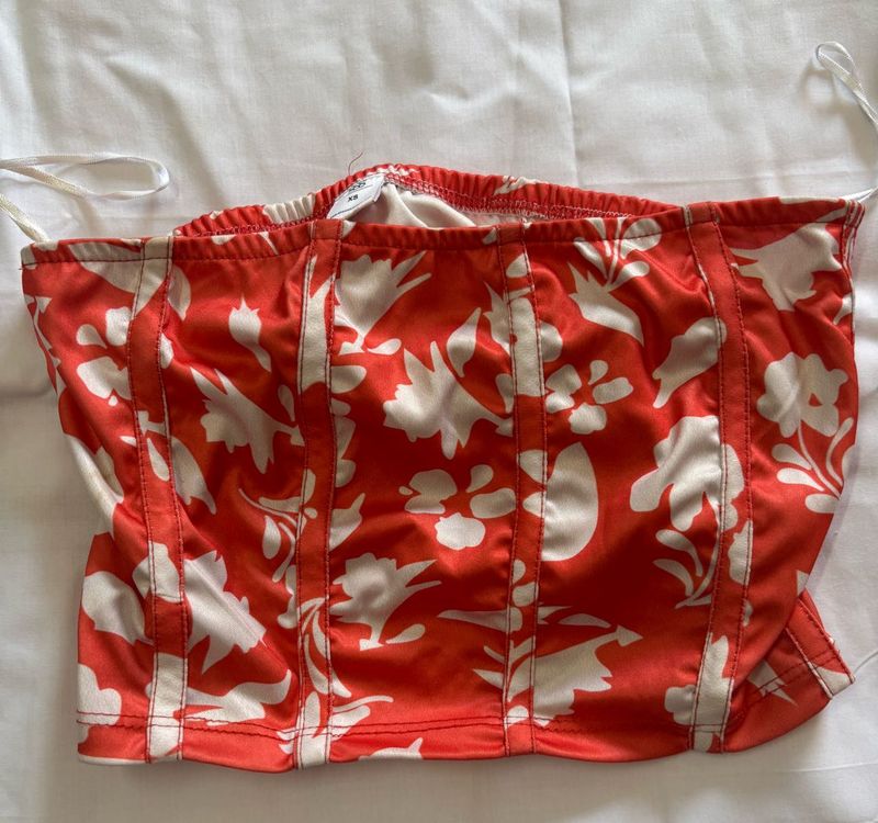 Floral Corset Top