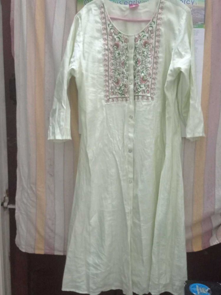 Embroidered Tunic Dress