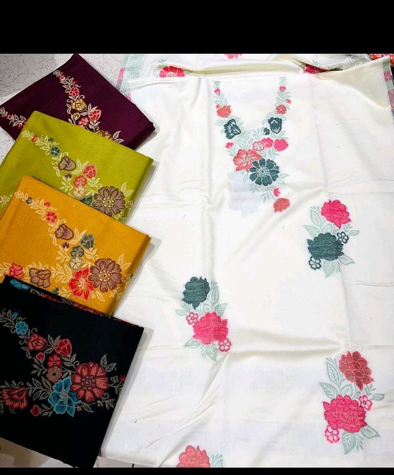 Embroidered Dress Material