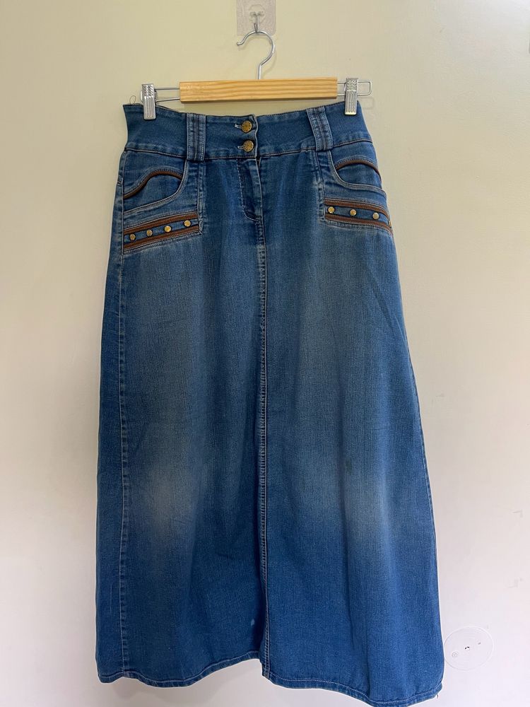 Denim Skirts