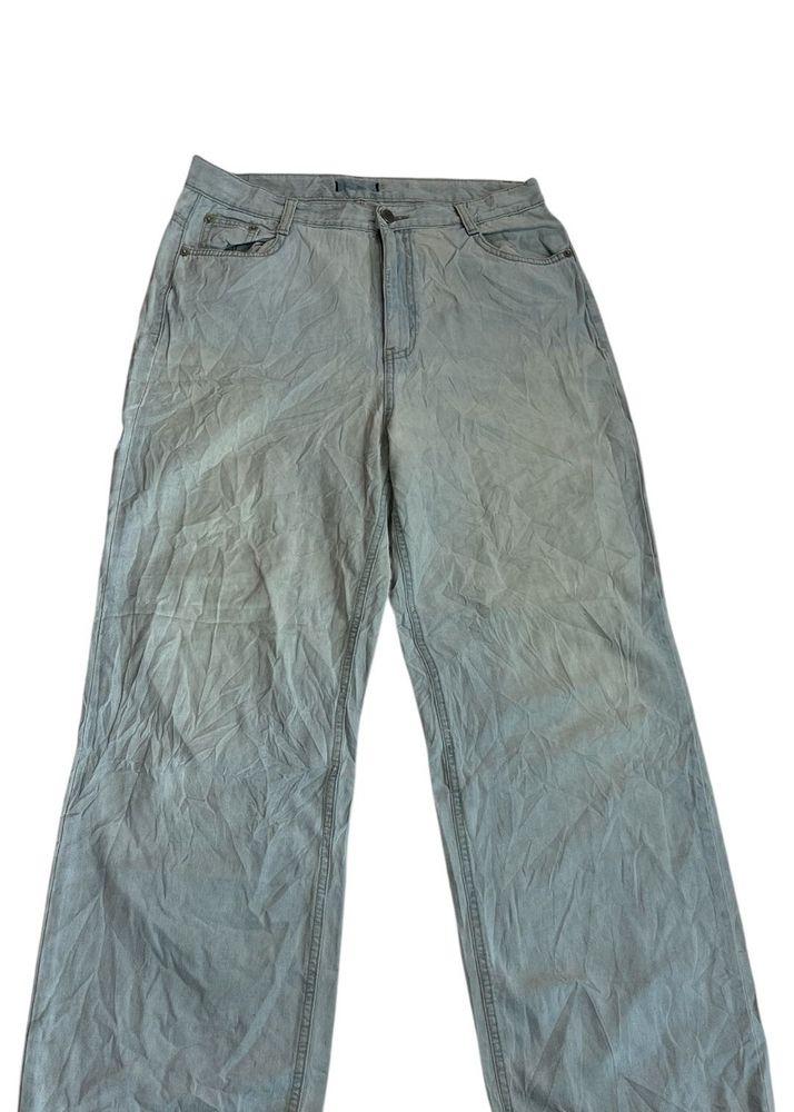 Ice Blue Baggy Jeans