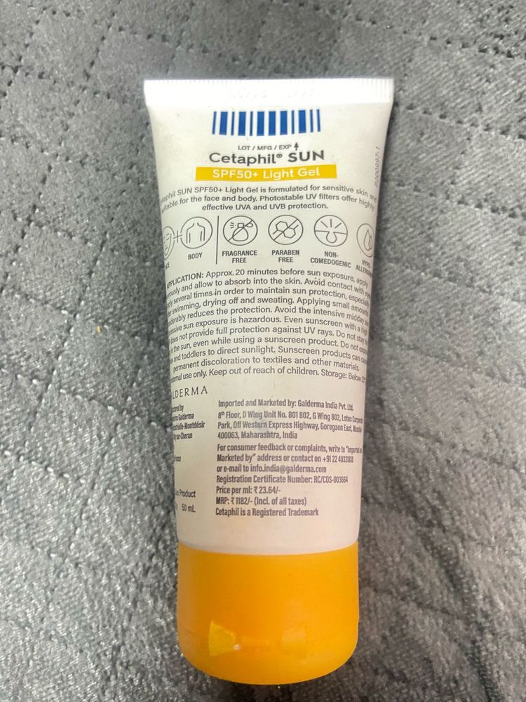 Cetaphil Sun SPF 50+ Light Gel