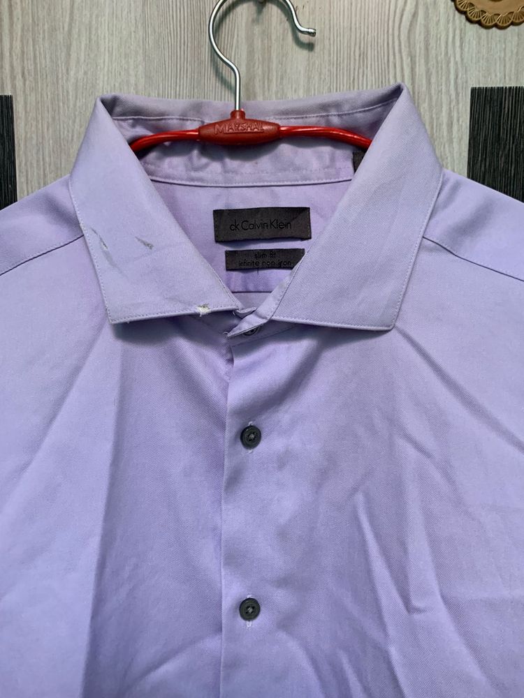 orignal Calvin Klein Lavender Shirt