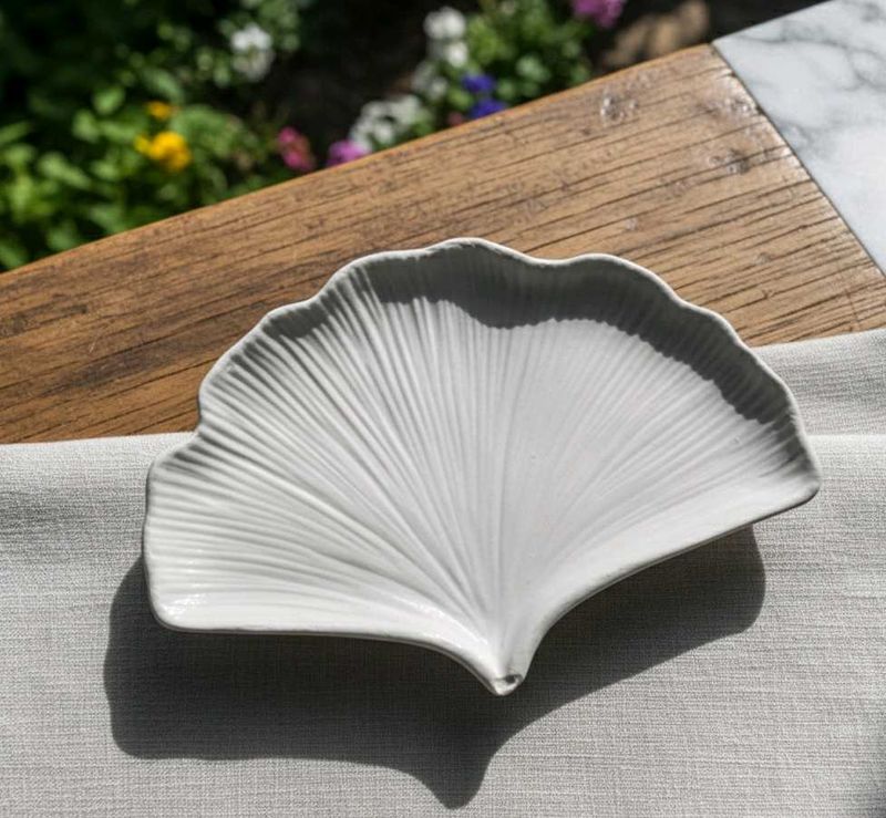 Ginkgo Leaf Trinket Dish