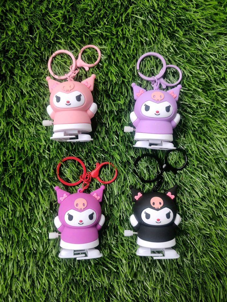 kuromi movable keychain, Sanrio
