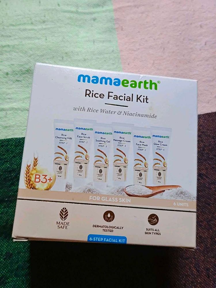 Mamaearth Rice Facial Kit