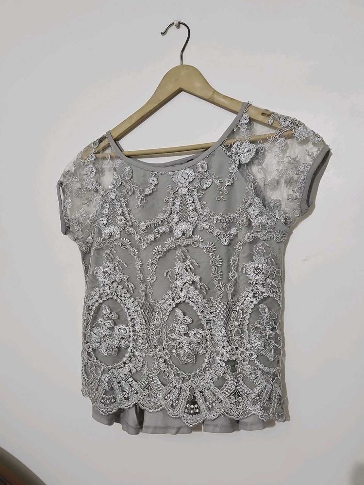 Elegant Lace Top
