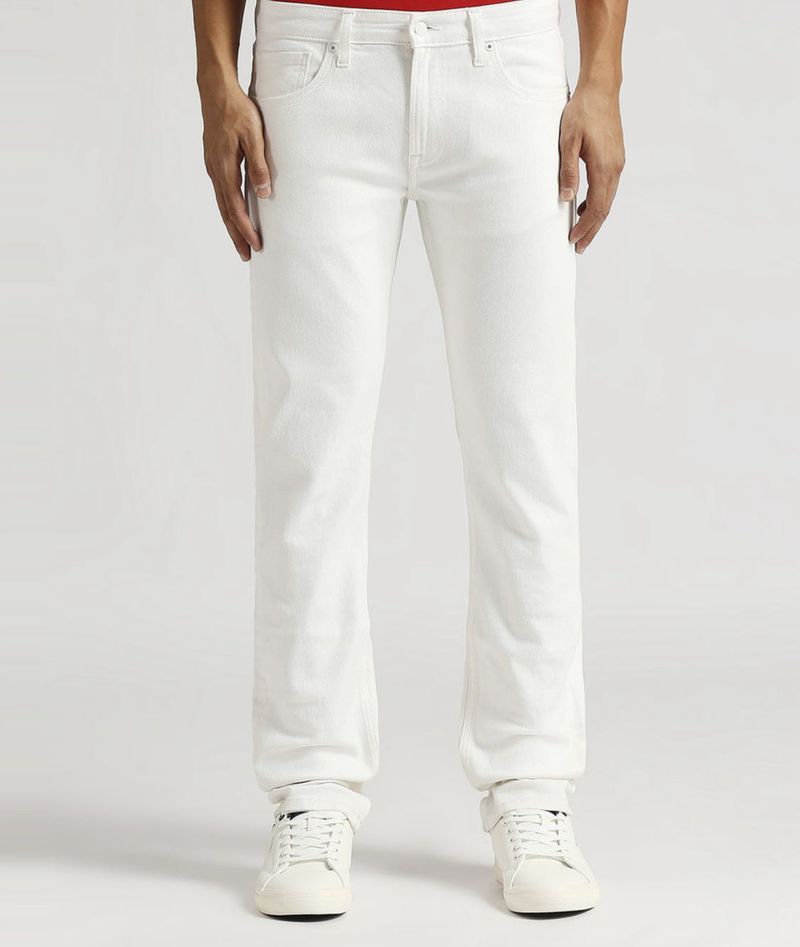 Pepe Jeans Men White Slim Fit Jean