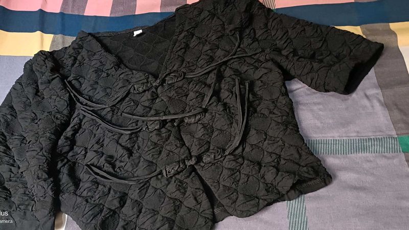 Black Crop Top