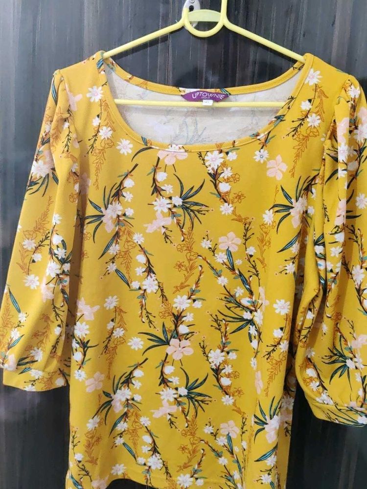 Floral Uptown Girl Top