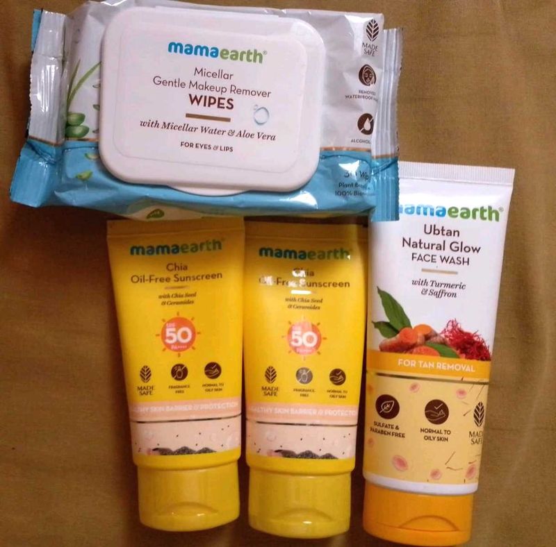 Mamaearth Skincare Combo