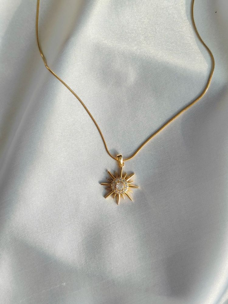Sun Charm Pendant