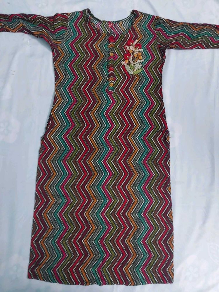 Multi Colour Kurti For Women