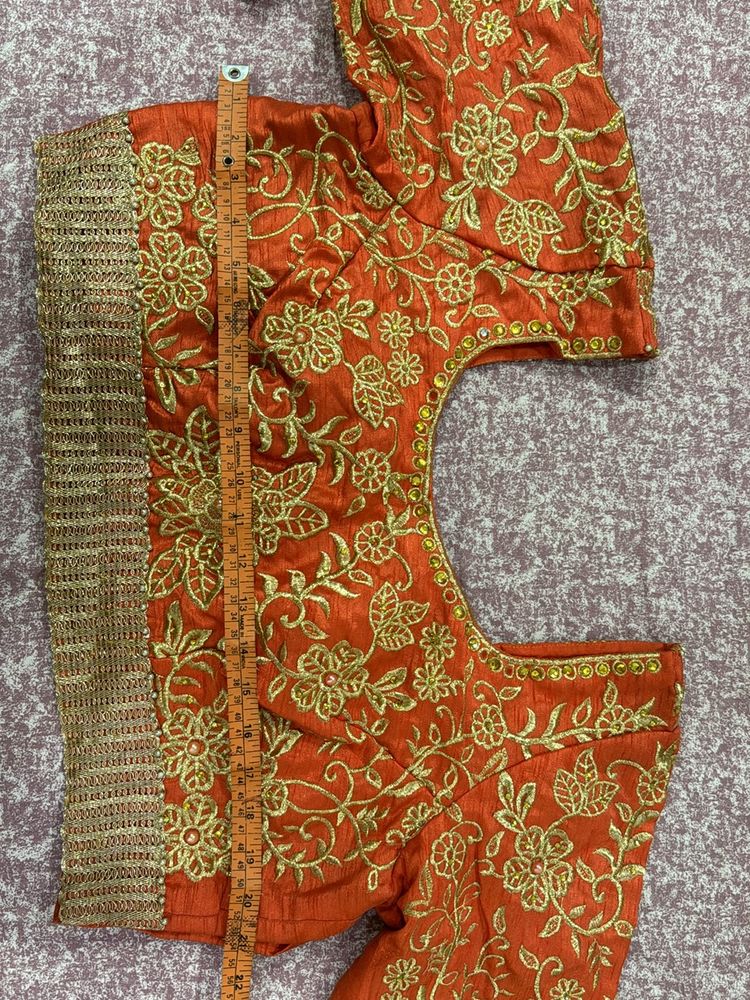 Coral Wedding Spcl Blouse