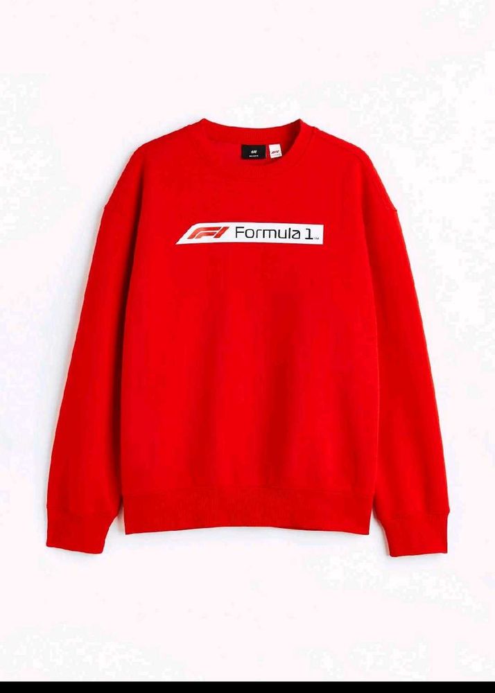 Formula 1 Red Crewneck Sweatshirt