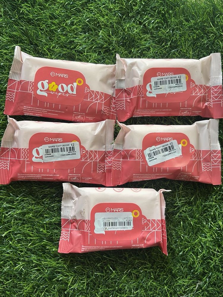 Mars Good Wipes Pack Of 5