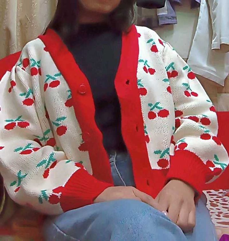 Cherry Cardigan